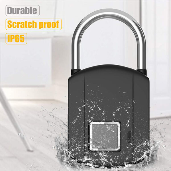 LK135-Fingerprint Padlock：圖片 2